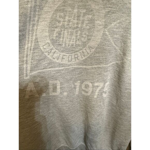 Retrobrand Women's State Finals Graphic Oversized Pullover Sweatshirt Gray Large - Picture 8 of 15